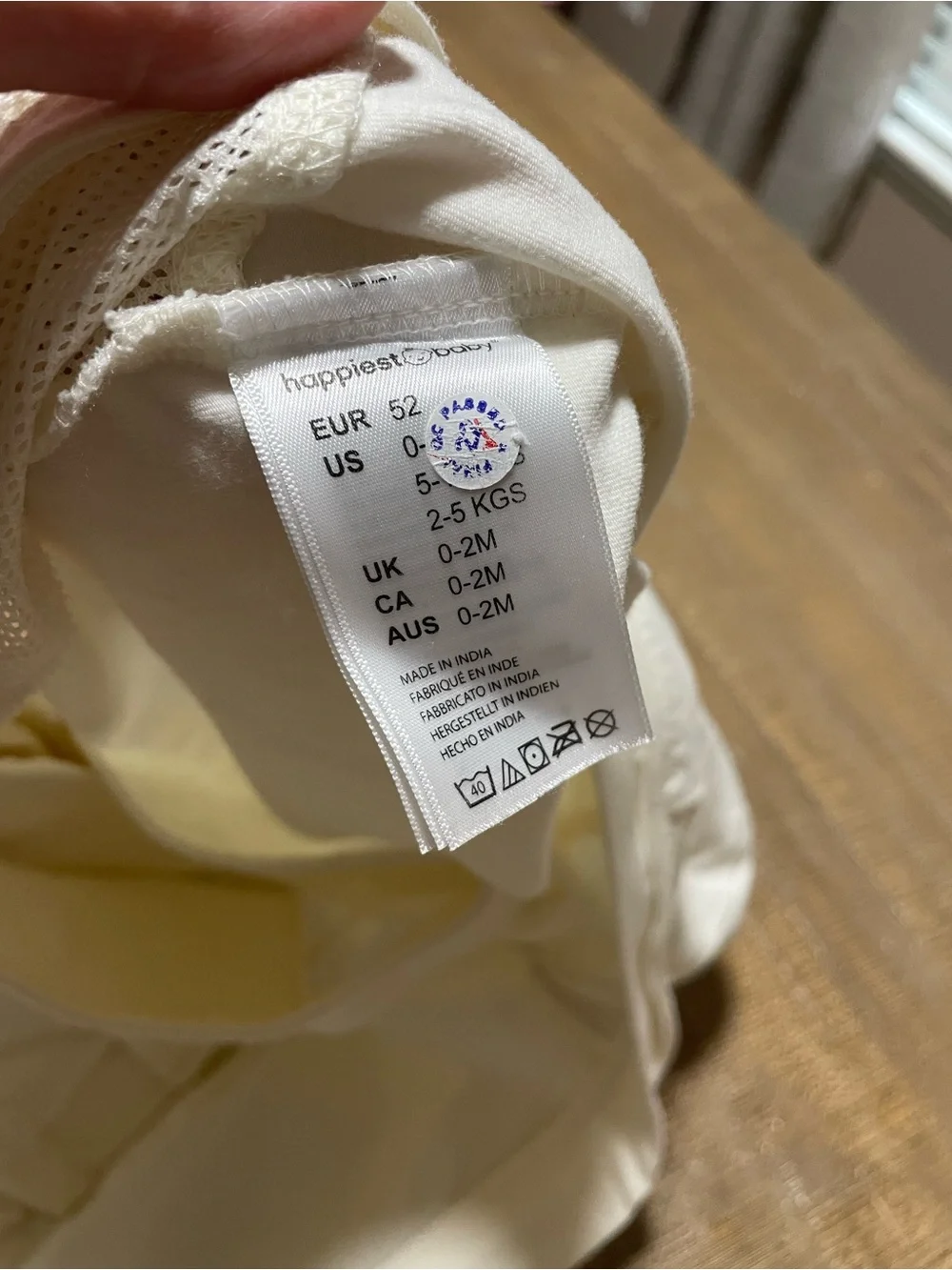 Happiest baby snoo Cloud Sleeper Baby Swaddle Sleep Sack - Cream